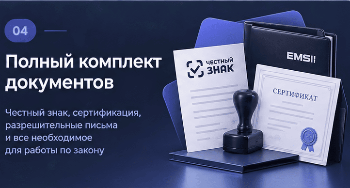 Полный комплект документов — Честный знак, сертификация